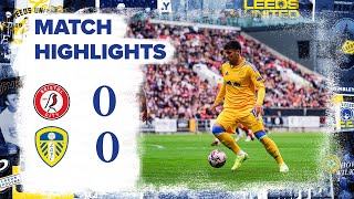 Highlights  Bristol City 00 Leeds United  EFL Championship [upl. by Nidnal353]