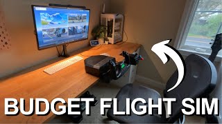 Budget Flight Simulator UNDER 300 Logitech G Pro Yoke System [upl. by Zela912]