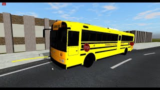 Penisula Bus Company 2023 Thomas HDX ES and MS Quick Run [upl. by Eppie]