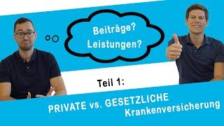 REFERENDARIAT I Teil 1 PRIVATE vs GESETZLICHE Krankenversicherung I Beiträge amp Leistungen [upl. by Shumway]