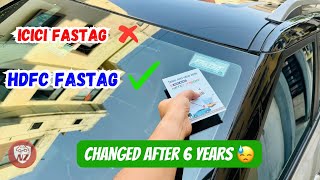 Fastag switched from ICICI to HDFC  Probelms with 6 years old ICICI Fastag recharge on my old Creta [upl. by Claudio]