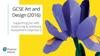 GCSE Art and Design  Evidencing and assessing AO2 [upl. by Eiramlatsyrc]