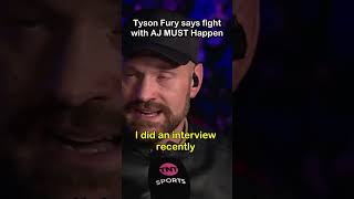 quotEven if he loses 20 FightsWe have to Fightquot Tyson Fury on a fight with Anthony Joshua boxing [upl. by Royall]