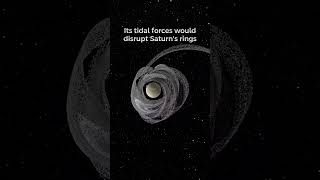 Pulsar Star Robbing Saturns Ring facts sciencefacts space ai viralvideo trending [upl. by Rhodia]