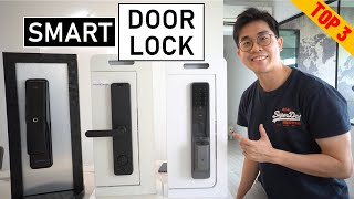 50 Smart Digital Door Locks  Which My Favorite Top 3 [upl. by Adnoral]