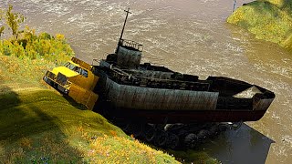 Extraordinary action by the driver of the boat as it climbed [upl. by Nicodemus]