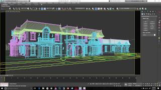 Exterior Arch Viz Part 1 Importing and Modeling To CAD In 3ds Max free model download [upl. by Etnom]