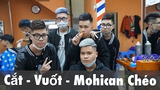 Hướng dẫn CẮT VUỐT MOHICAN CHÉO Tóc Nam Đẹp SimBarber Mohicancheo [upl. by Myrt]