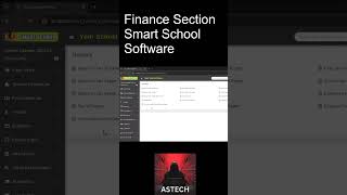 Finance Section Smart School Software school smartschool schoolmanagement aniketsharma6186 [upl. by Sokcin475]