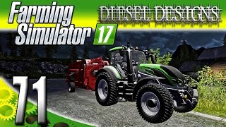 Farming Simulator 2017 Gameplay EP71 80MPH Valtra Plus a UFO Sighting PC HD Goldcrest Valley [upl. by Fital856]