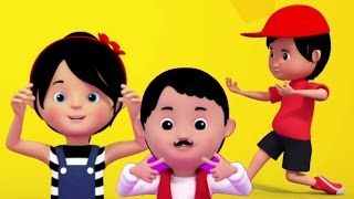 dito famiglia  rime per i bambini  bambini musica  Toddlers Song  3D Kids Rhymes  Finger Family [upl. by Arac]