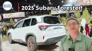 1st Look  2025 Subaru Forester [upl. by Enida760]