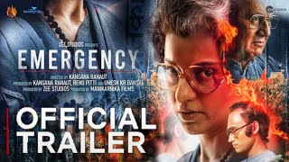 Emergency Trailer Kangana Ranaut Emergency Movie Trailer Emergency Official Trailer Kangana Ranaut [upl. by Weinrich]