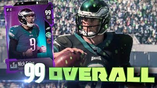 99 OVERALL SUPER BOWL MVP NICK FOLES  MADDEN 18 ULTIMATE TEAM GAMEPLAY EPISODE 61 [upl. by Htedirem]