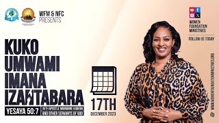 Kuko Umwami Imana Izantabara Yesaya 507 Day 3  with Apostle Mignonne Kabera [upl. by Sherrard]