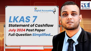 AAT Level 3 LKAS 7 Cashflow Statment FAR 303 Financial Reporting in Tamil  By Faizal [upl. by Annabal]