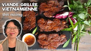 Viande Grillée Vietnamienne Thịt Nướng  Super Marinade avec Équilibre Salé Sucré beaucoup dUmami [upl. by Esmaria324]