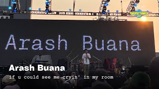 Arash Buana  If U Could See Me Cryin In My Room Live at Ekspectanica Surabaya 2024 [upl. by Ertha480]