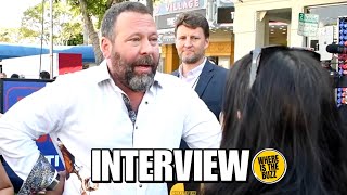 Bert Kreischer Talks ‘The Machine’ At The World Premiere [upl. by Mercuri]