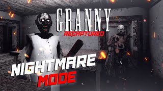 DEDE NİNEYİ SİLAHLA VURDU  Granny Recaptured Nightmare Mode [upl. by Varhol]