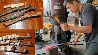 FORGING TRADITIONAL PARANG IN SERIAN SARAWAK [upl. by Leirraj]