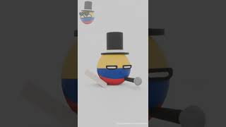 La pregunta 10 dice asi ¿QUE Créditos a ClaudioTM44 shorts countryballs humor [upl. by Bergmans]