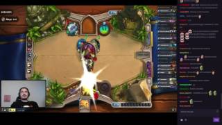 Hearthstone Pro Player  Kripparrian  100 in 10 Arena Gameplay [upl. by Yahsram]