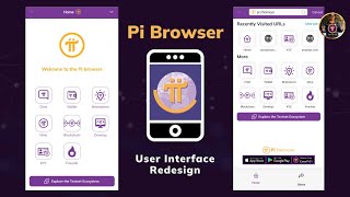 Pi Browser User Interface Redesign  PioneerFocused Design [upl. by Ggerc]