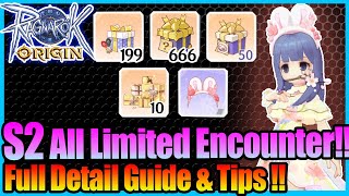 100 New Limited Encounter Guide Detailed Info amp Guide Ragnarok Origin Global [upl. by Devinne]