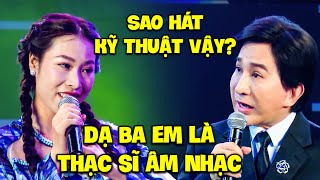 NSƯT Kim Tử Long NGỠ NGÀNG vì thí sinh 18 tuổi HÁT CỰC KỸ THUẬT quotBA EM LÀ THẠC SĨ ÂM NHẠCquot [upl. by Avah756]