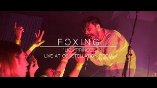 Foxing  quotLich Princequot Live Music Video  Constellation Room [upl. by Ysac21]