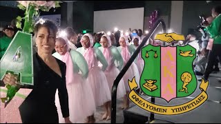 Alpha Kappa Alpha  FIRST Georgia Gwinnett College Sorority Fall 2023 💥 [upl. by Lawry925]