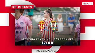 Sporting FemeninoCórdoba Femenino [upl. by Eleph]