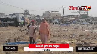 Touba  Après le ndiguel du khalif des mourides  les Commerçant du Marché Gare bu mag [upl. by Zetroc]