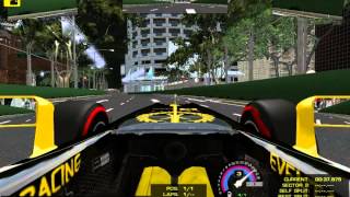 rFactor BGF1 2013 Singapore New Version Onboard Lap [upl. by Ulphi]