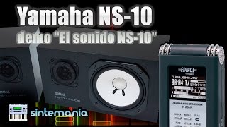 ✅ COMO SUENAN LAS YAMAHA NS10 DEMO TEST SOUND Sintemania [upl. by Anuahc445]