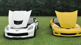 C7 z06 vs C6 z06 [upl. by Soalokcin630]