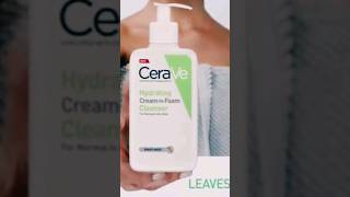 CeraVe Hydrating CreamtoFoam CleanserHydrating Makeup Remover and Face Wash With Hyaluronic Acid [upl. by Lerak552]