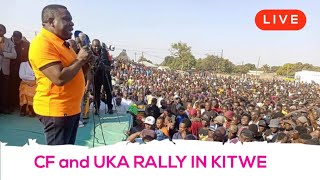 Opposition UKA alliance first Public Rally in Kitwe [upl. by Elvira]