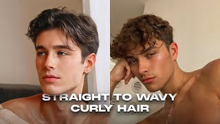 Straight to WavyCurly Hair No BS Guide [upl. by Schreiber]