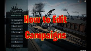 How To Edit Campaign Saves in Ultimate Admiral Dreadnoughts [upl. by Akiria]