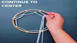 DREAM Tutorial CARA MUDAH Membuat Dream Catcher [upl. by Perzan]