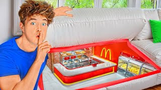 I Built a SECRET McDonald’s In My Room [upl. by Asiuol173]