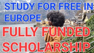 how to apply for fully funded scholarships in Austria 20232024 [upl. by Mona]