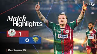 Match Highlights  Mohun Bagan Super Giant 10 Chennaiyin FC  MW 10  ISL 202425 [upl. by Benedick]