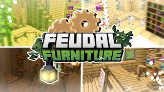 Feudal Decoration addon🌴700 DecorationsMCPE 120 [upl. by Delle]