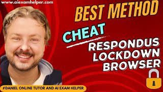 Best method to cheat lockdown browser How to bypass Respondus Lockdown Browser [upl. by Imoen533]