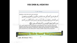 Visi Misi Alhidayah [upl. by Enneles]