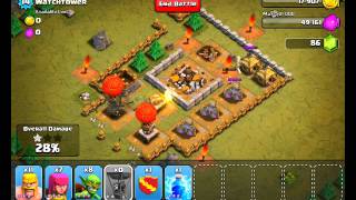 Clash of Clans Level 17  Watchtower [upl. by Joelle779]