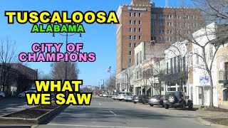 TUSCALOOSA What We Saw In The City Of Champions Alabama [upl. by Coats899]